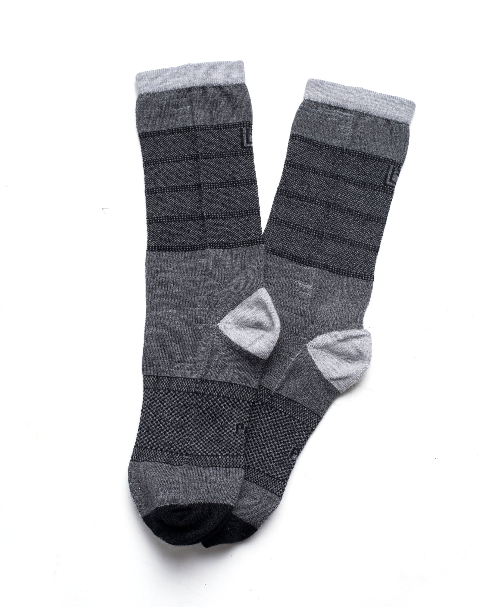 Bas mérinos tricolore