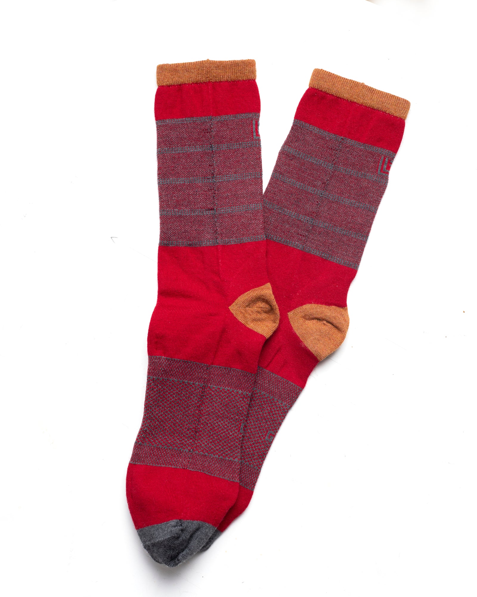 Bas mérinos tricolore