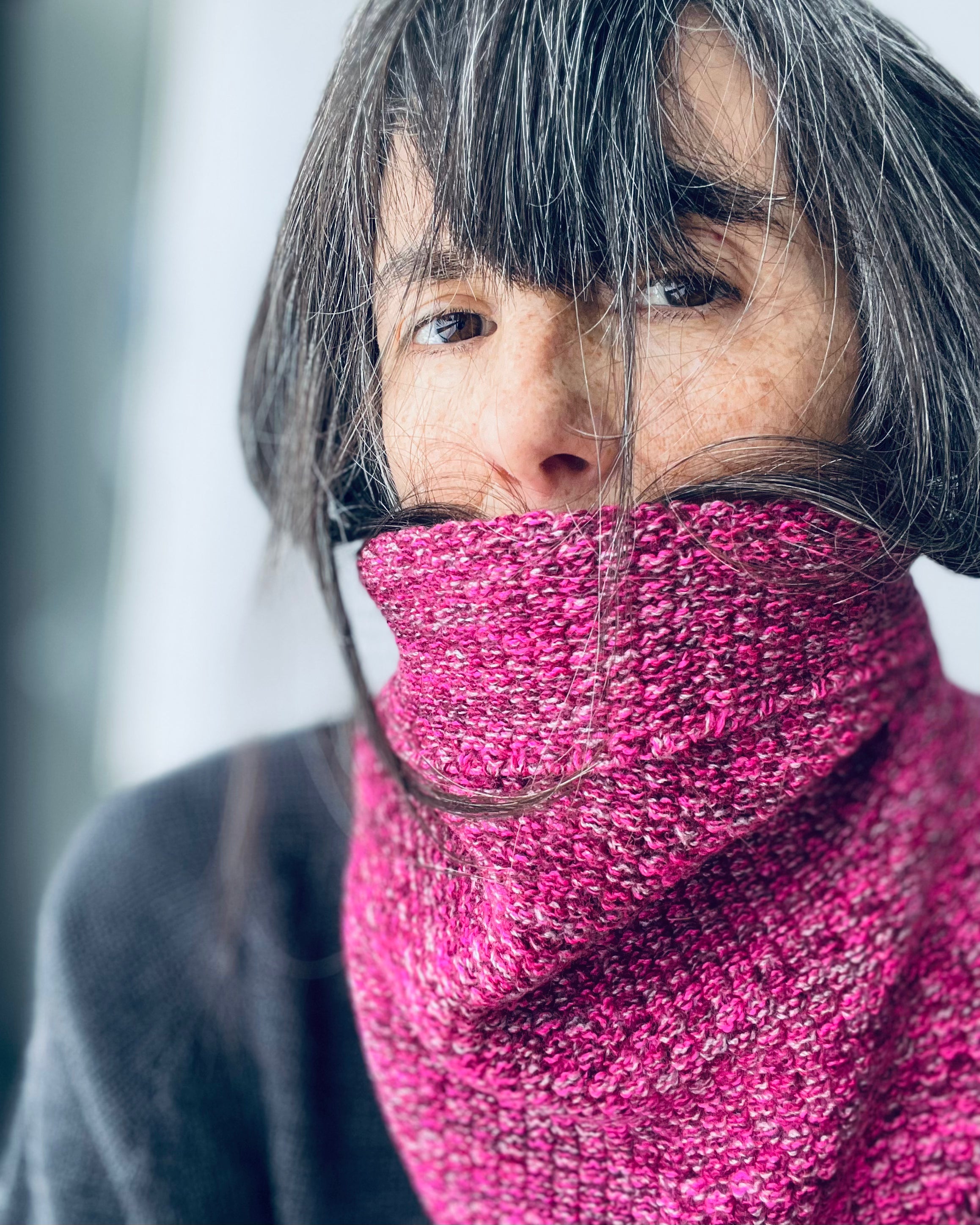 Col Bandana en laine mérinos