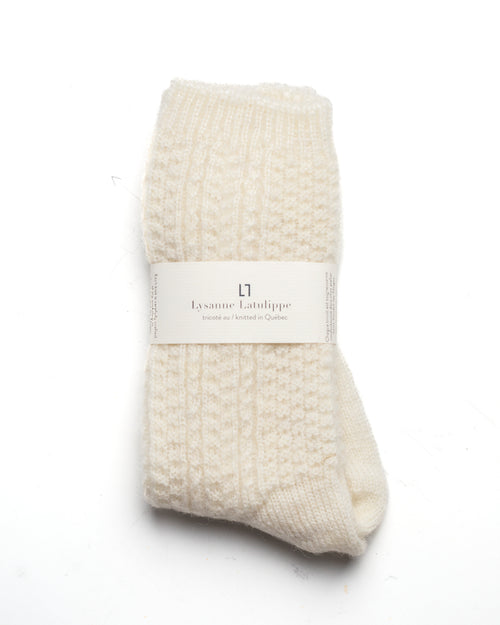 chaussette laine d'ici