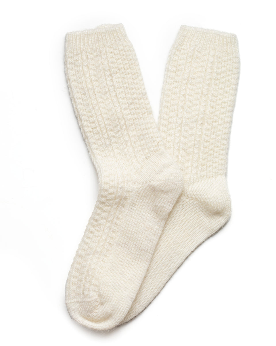 chaussette laine d'ici