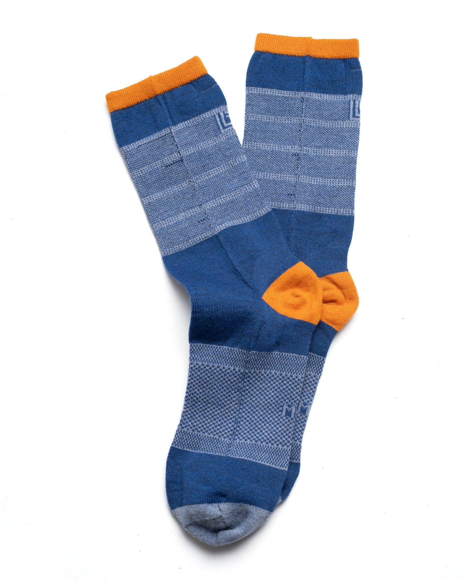 Bas mérinos tricolore