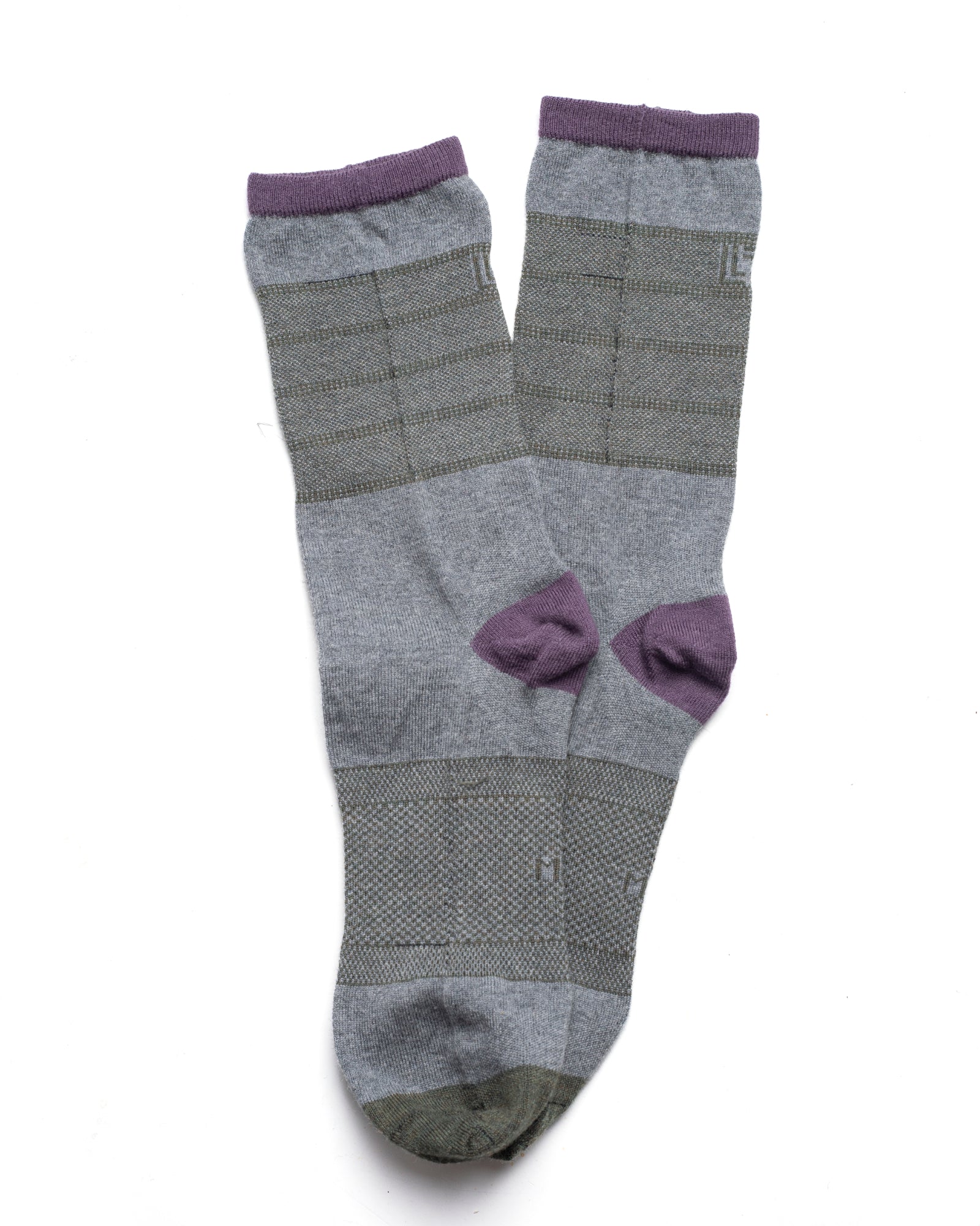 Bas mérinos tricolore