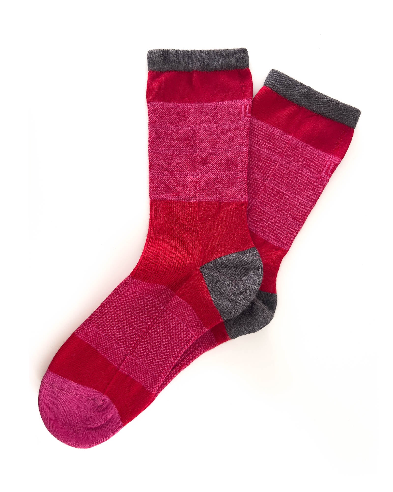 Chaussettes mérinos tricolore