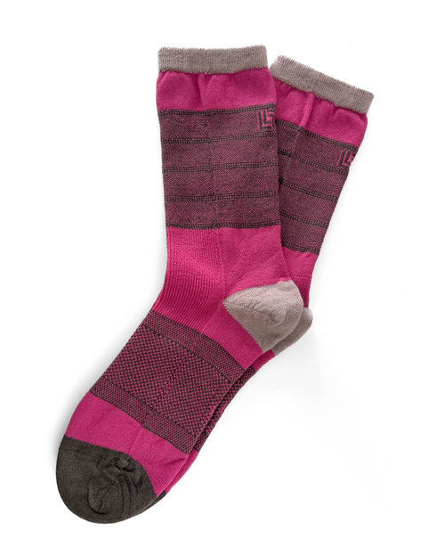 Chaussettes mérinos tricolore