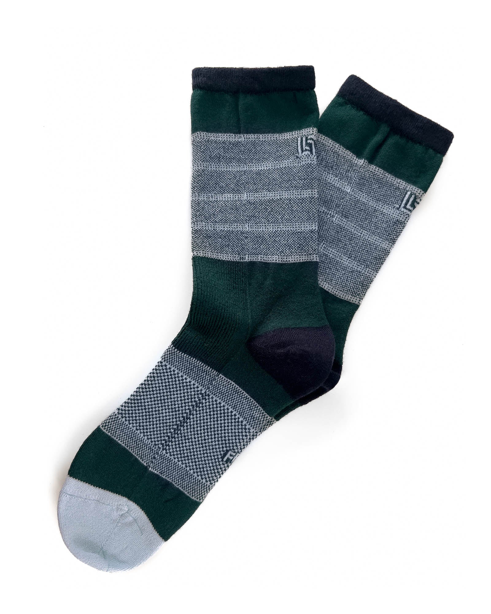 Chaussettes mérinos tricolore