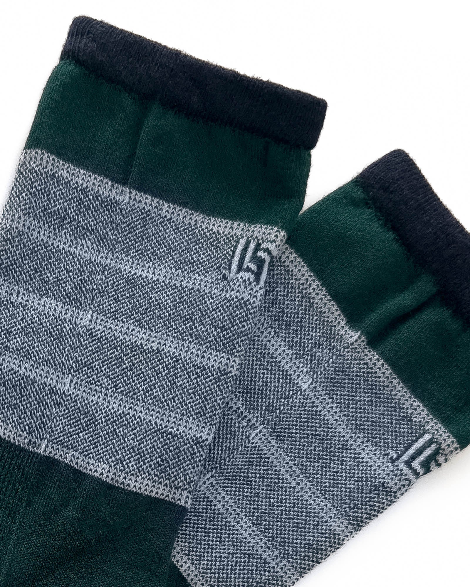 Chaussettes mérinos tricolore