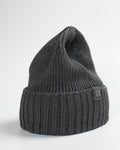 Ribbed pure merino wool TEC (Total Easy Care) beanie