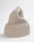 Ribbed pure merino wool TEC (Total Easy Care) beanie
