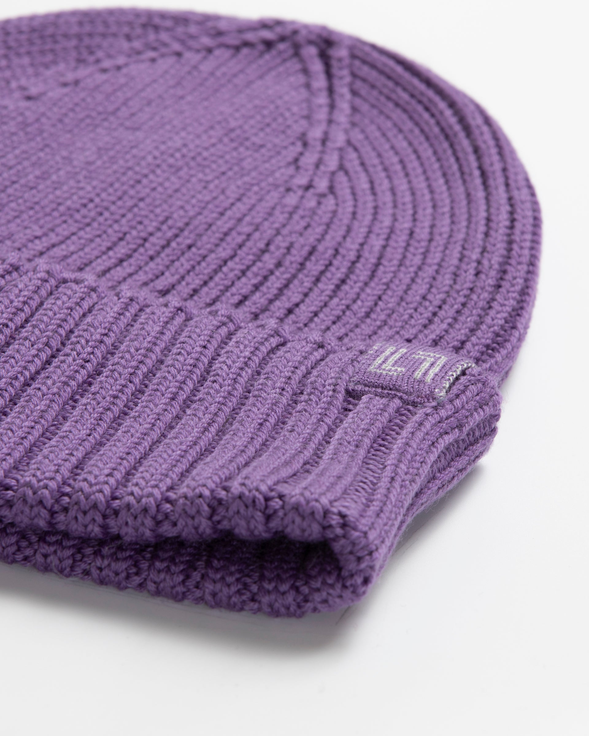 Tuque côtelée pure laine mérinos TEC (Total Easy Care)