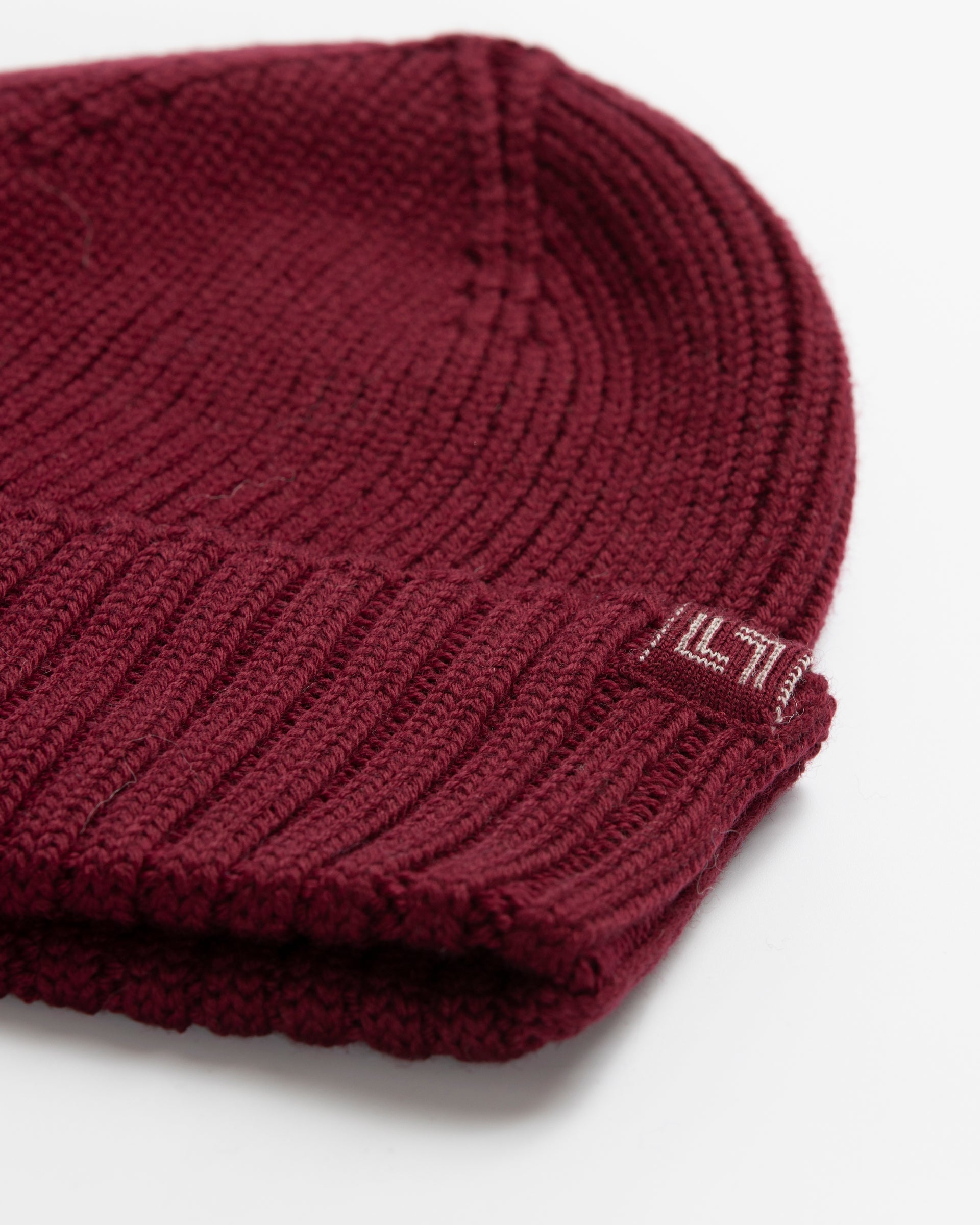 Tuque côtelée pure laine mérinos TEC (Total Easy Care)