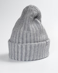 Two-tone merino wool beanie