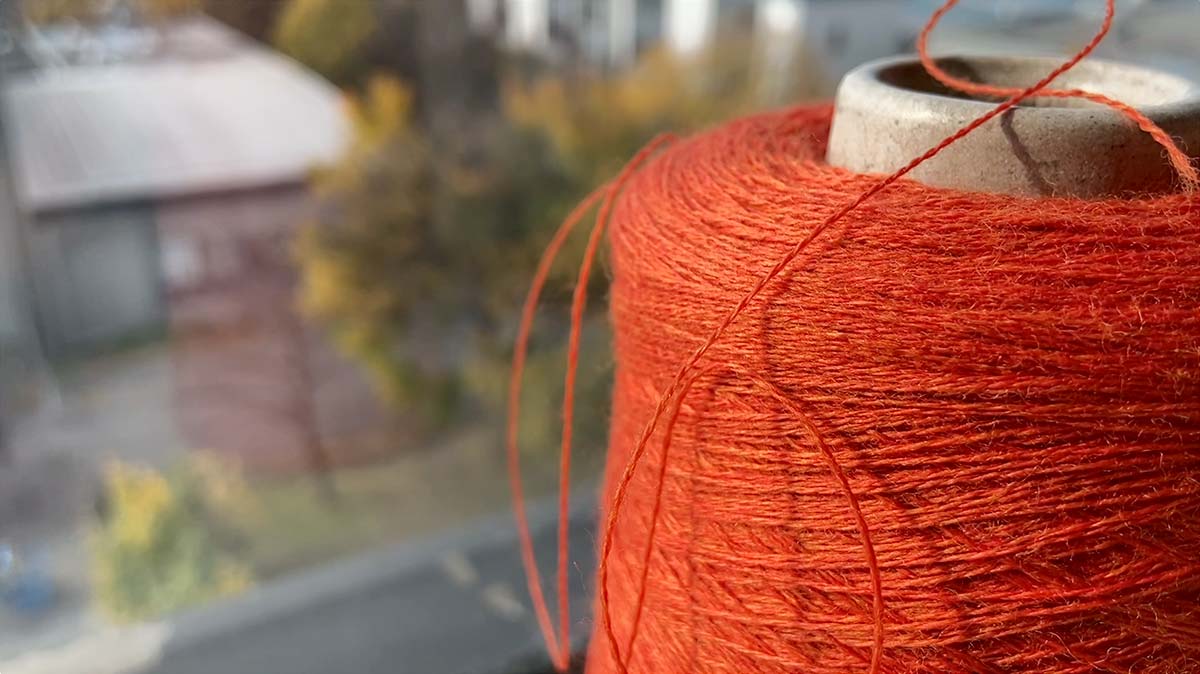 Fil de mérinos Curcuma