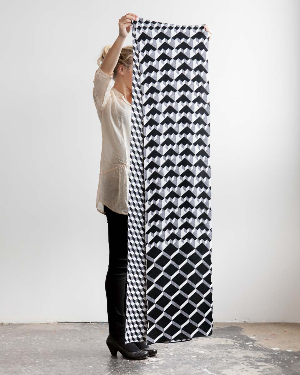 Cubic Oversized scarf